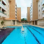 Apto Ubatuba Toninhas com Ar Condicionado e Piscina